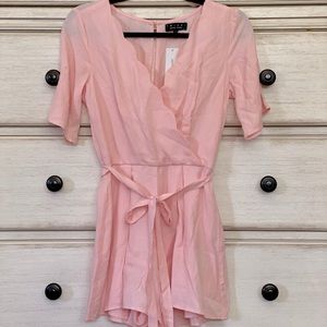 Francesca Scalloped Romper